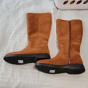 Clark's Leather Tall Shaft Boots